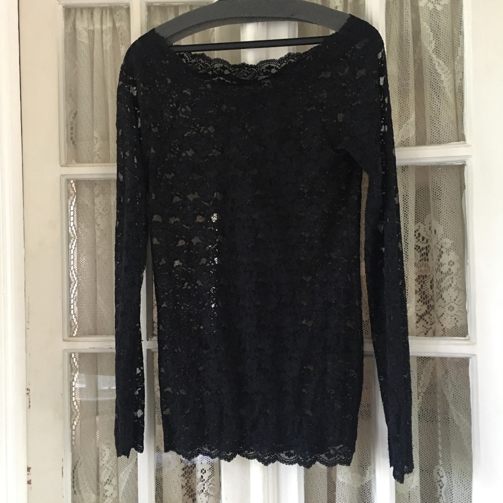 Host Pick! FREE PEOPLE Lace Top – Size Medium
